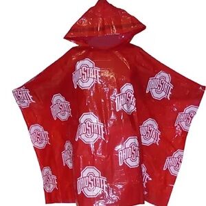Set of 2: Ohio State Buckeyes Rain Ponchos